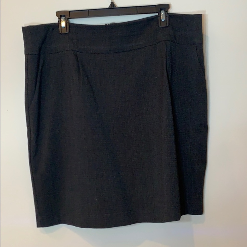 Dark gray skirt